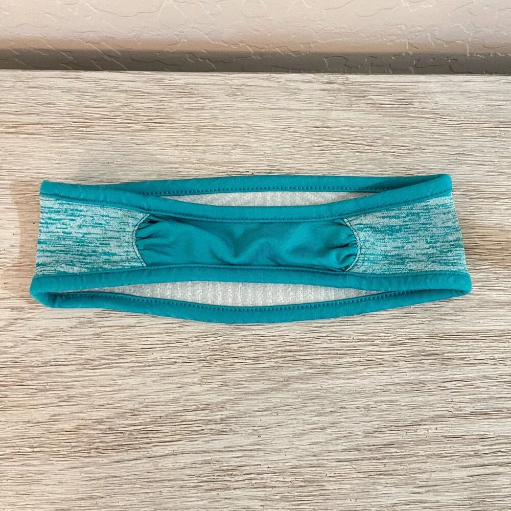Under Armour Headband Teal Blue Green White